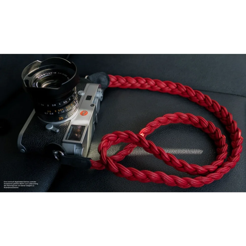 Kameragurte | Leder, Rot | Rock n Roll Camera Straps And Bags | Schultergurt Für Kamera | Nappa Leder In Rot | Rock n Roll Camera Straps |