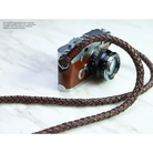Kameragurte | Dunkelbraun, Leder | Barton 1972 | Tragegurt Für Kamera Aus Leder Von Barton 1972 | Geflochten | Braun | 105cm