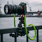 Tuenne Technical Outdoor Design Kameragurte | Khaki / Grün - Seil | Tragegurt Für Kameras Aus Seil In Neon Grün Mit Patentiertem Aufbau |
